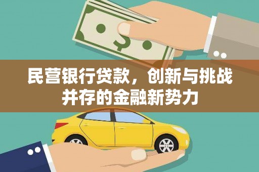 线西民营银行贷款，创新与挑战并存的金融新势力