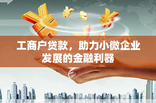 线西工商户贷款，助力小微企业发展的金融利器
