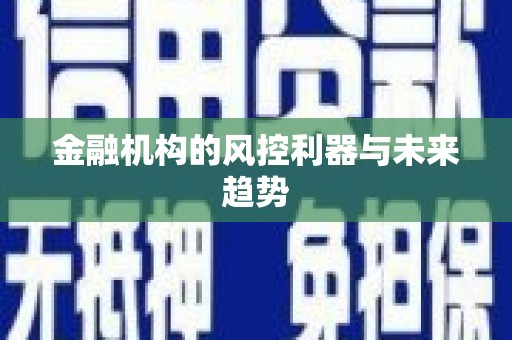 线西金融机构的风控利器与未来趋势