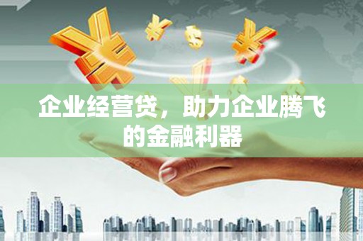 线西企业经营贷，助力企业腾飞的金融利器