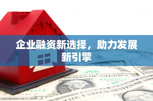 线西企业融资新选择，助力发展新引擎
