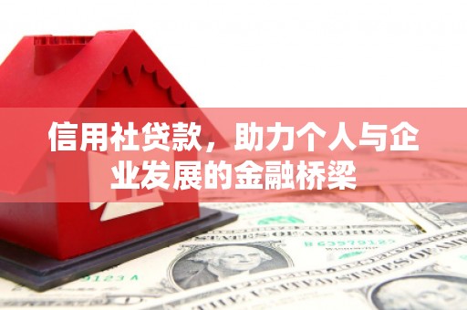 线西信用社贷款，助力个人与企业发展的金融桥梁