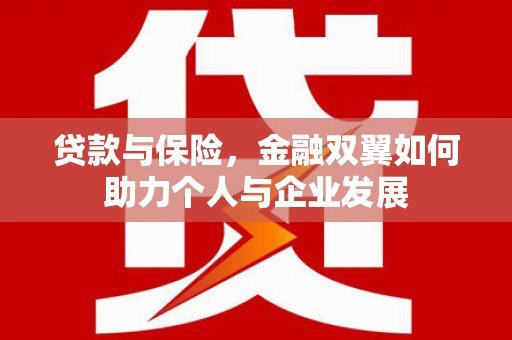 线西贷款与保险，金融双翼如何助力个人与企业发展
