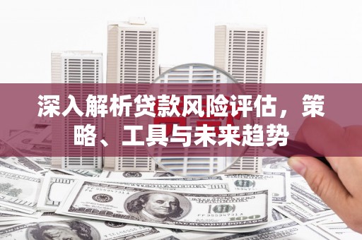 线西深入解析贷款风险评估，策略、工具与未来趋势