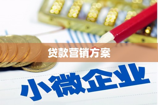 线西贷款营销方案