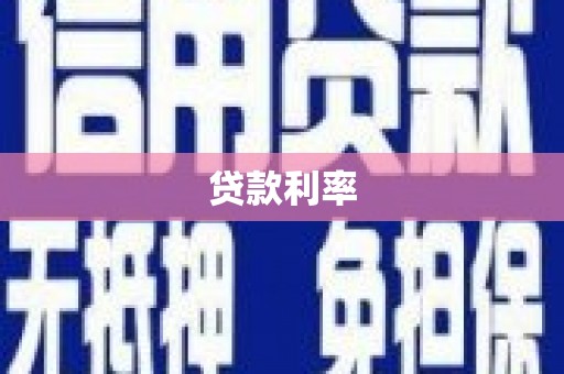 线西贷款利率