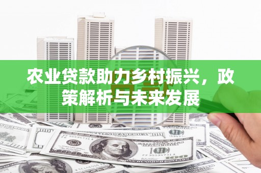 线西农业贷款助力乡村振兴，政策解析与未来发展