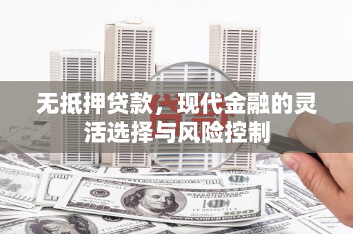 线西无抵押贷款，现代金融的灵活选择与风险控制