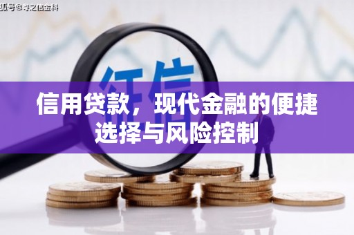 线西信用贷款，现代金融的便捷选择与风险控制