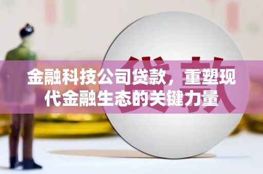线西金融科技公司贷款，重塑现代金融生态的关键力量