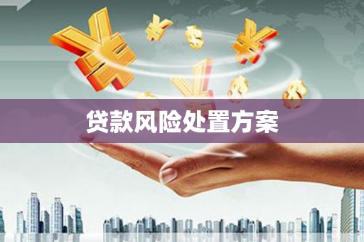 线西贷款风险处置方案