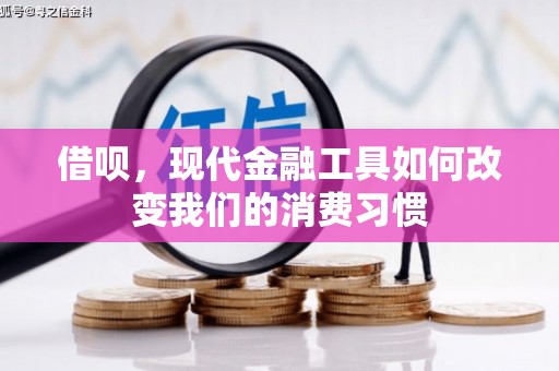 线西借呗，现代金融工具如何改变我们的消费习惯