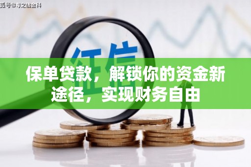 线西保单贷款，解锁你的资金新途径，实现财务自由