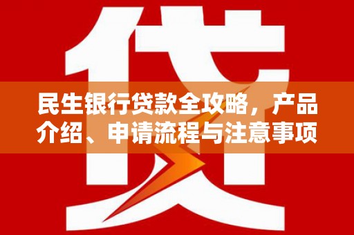 线西民生银行贷款全攻略，产品介绍、申请流程与注意事项